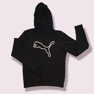 Black Puma Hoodie Size Small